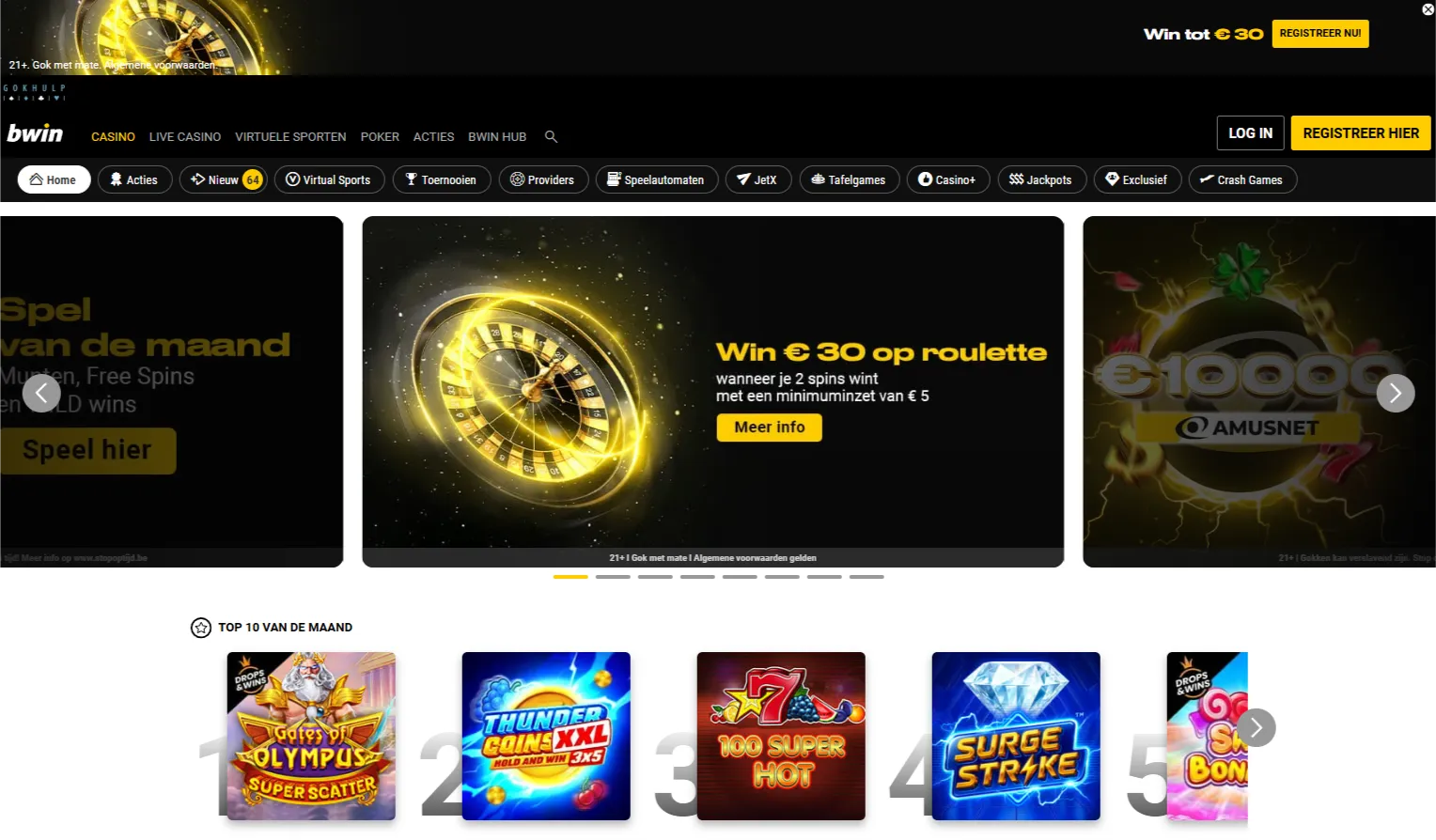Inside bets en outside bets – roulette casino
